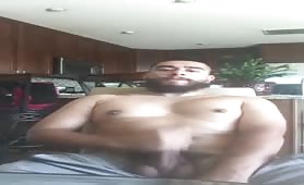 Str8 big dick latino jerk off