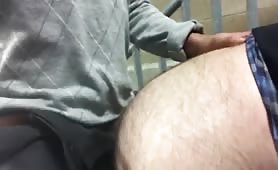 Getting fucked in a parking garage