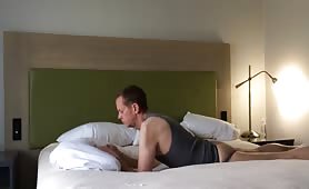 Married guy comes to fuck me and I recorded him with hidden camera 