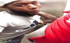 Sucking a stranger guy in public toilet