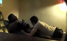 Str8 nigga getting his dick sucked