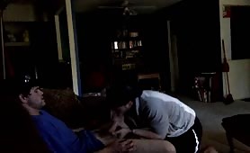 Swallow a hung straight guy