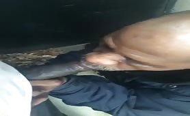 Black homeless sucking dick for money