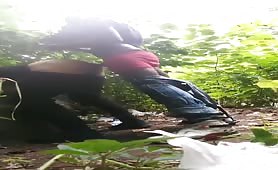 I paid a bum to fuck me in the bushes
