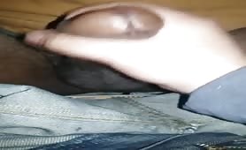 str8 Homeless guy shows me his big black dick